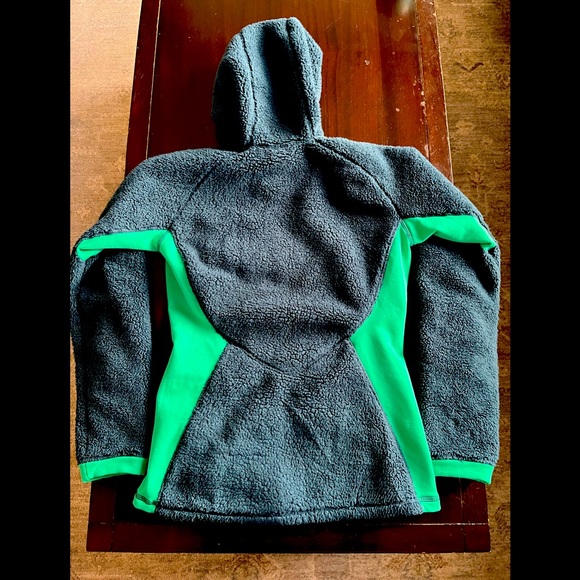 Womens NorthFace hooded fleece sweatshirt - Picture 2 of 3